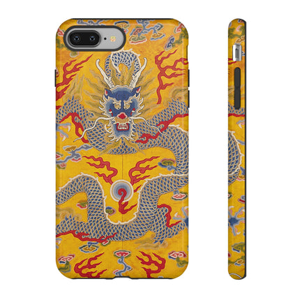 Majestic Dragon Regalia – Imperial 12-Symbol Robe Phone Cases