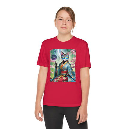 Cyberpunk Geisha Youth Competitor Tee