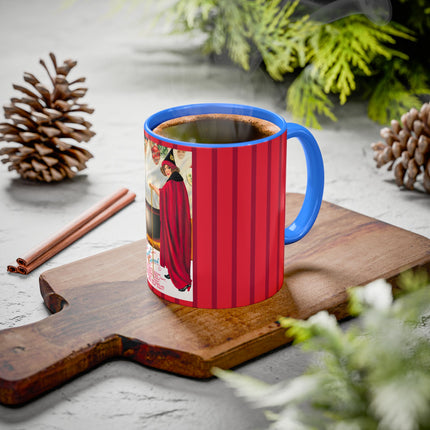 The Hallowe'en Cauldron In the Firelight's Gleam Colorful Mugs (11oz, 15oz)