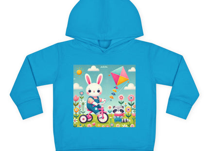 Breezy Meadow Ride Toddler Pullover Fleece Hoodie