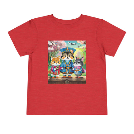 Fluffy Explorers Toddler Short Sleeve Tee