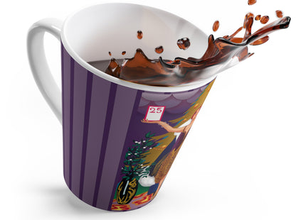 Countdown to Christmas Elegance Latte Mug