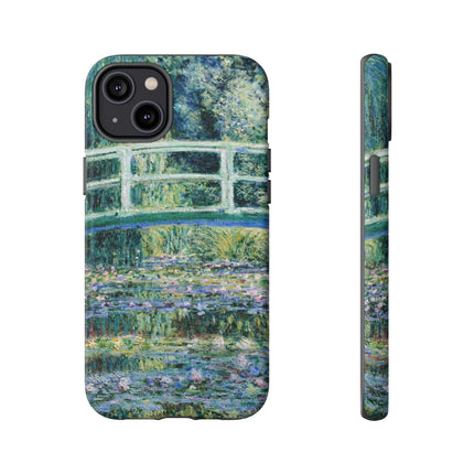 Water Lilies and Japanese Bridge by Claude Monet Phone Cases