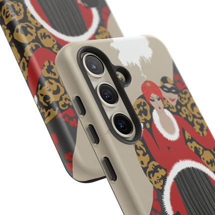 Masquerade Elegance Phone Case – Dramatic Glamour & Timeless Allure