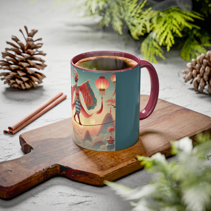 The Lantern Walker Colorful Mugs (11oz, 15oz)