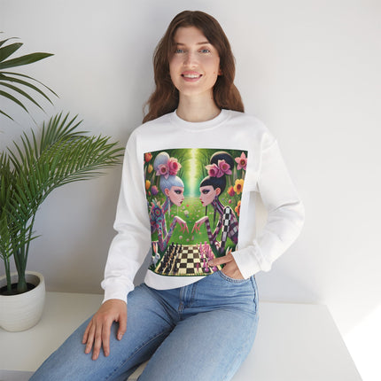 Spring Gambit: A Fairy’s Move Heavy Blend™ Crewneck Sweatshirt