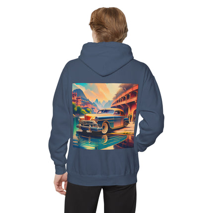 1953 Buick Roadmaster Unisex Garment-Dyed Hoodie