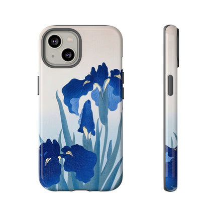 Iris Flowers by Ohara Koson Phone Cases