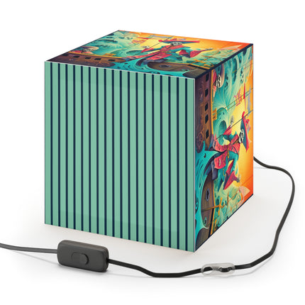 Skeleton Crew of the Misty Seas Light Cube Lamp