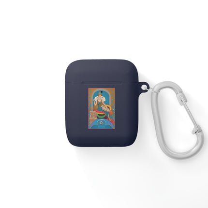 April & Diamond AirPods Case — Gem Series by Sofia Chiostri