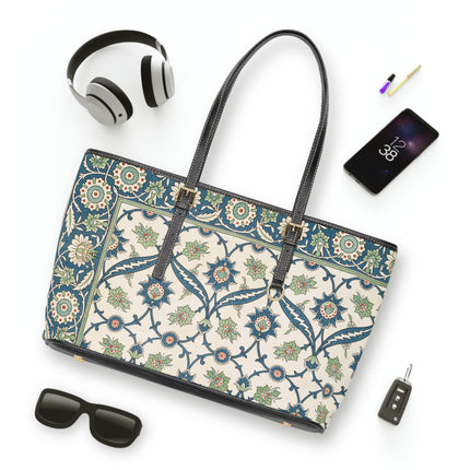 Arabesques by Émile Prisse d'Avennes PU Leather Shoulder Bag