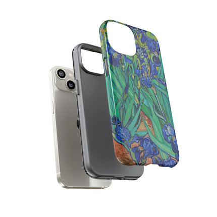 Irises by Vincent Van Gogh Phone Cases