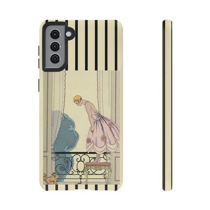 Falbalas et fanfreluches, La Souris by George Barbier Phone Cases