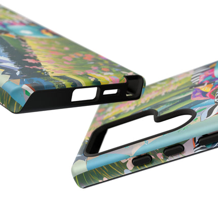Stripes on Wheels Phone Cases