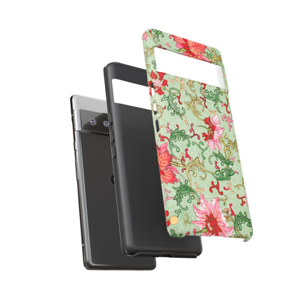 Flower Illustration by Owen Jones Phone Cases
