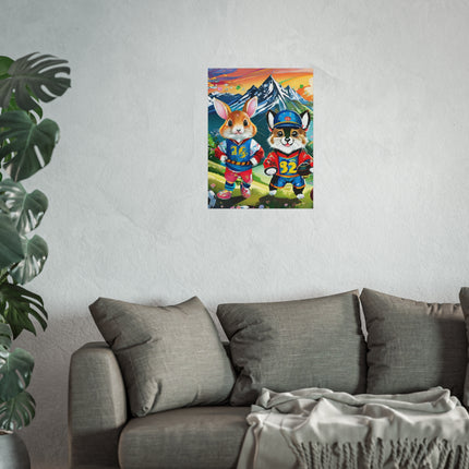 Animal Athletes Fine Art Posters