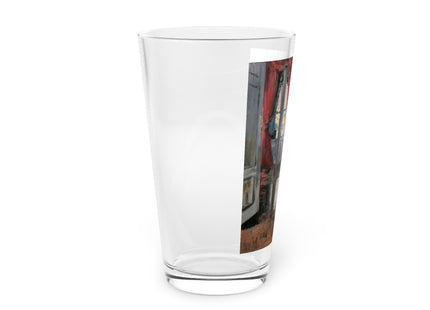 View into Leopold and Marie Czihaczek's Apartment by Egon Schiele Glass, 16oz