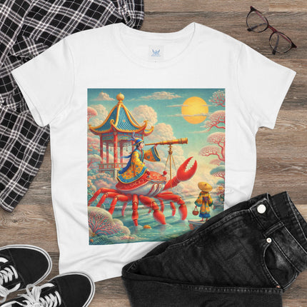 The Celestial Crab Navigator Cotton Tee
