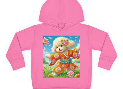Chrysanthemum Meadow Play Toddler Pullover Fleece Hoodie