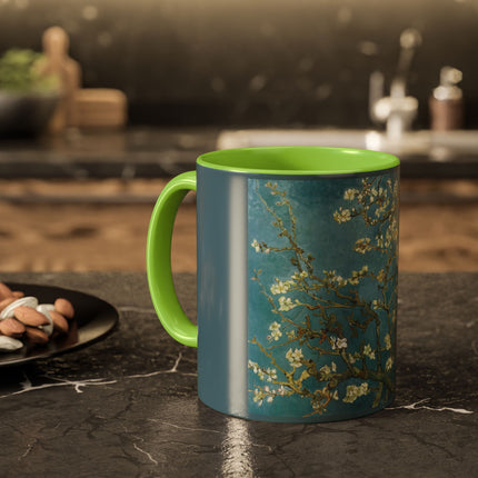 Almond Blossom by Vincent van Gogh Colorful Mugs (11oz, 15oz)