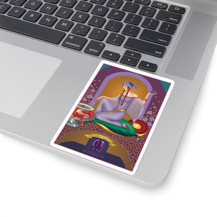 February & Amethyst (from the Gem Series) Kiss-Cut Stickers (4 Sizes)
