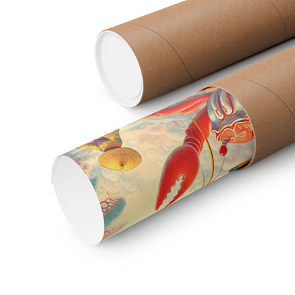 The Celestial Crab Navigator Matte Vertical Posters