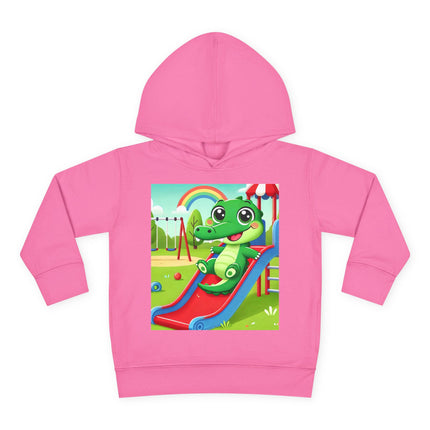 Playground Crocodile Joy Toddler Pullover Fleece Hoodie