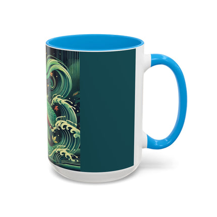 Mermaid Queen Rising from the Deep Colorful Mugs (11oz, 15oz)