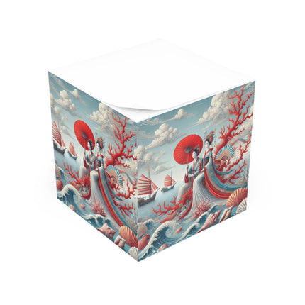 Ladies by the Quiet Sea Note Cube