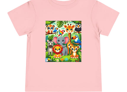 Jungle Friends Parade Toddler Short Sleeve Tee