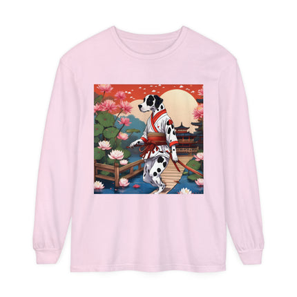 Doberman of the Rising Sun Long Sleeve T-Shirt