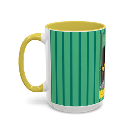 Easter Elf's Whimsy Colorful Mugs (11oz, 15oz)