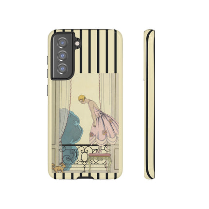 Falbalas et fanfreluches, La Souris by George Barbier Phone Cases