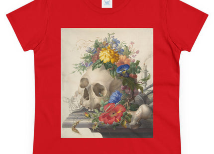 Vanitas Still Life by Herman Henstenburgh Women's Midweight Cotton Tee