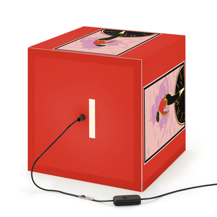 Woman Waiting for her Beloved at 1:59 by Kobayashi Kaichi Light Cube Lamp