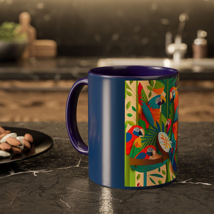 Colorful Macaws Colorful Mugs (11oz, 15oz)