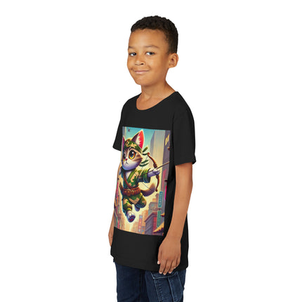 Archer Cat Youth Short Sleeve Tee