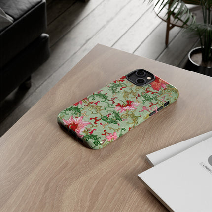 Flower Illustration by Owen Jones Phone Cases