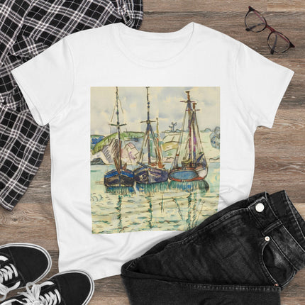 Le Trieux Paul Signac Women's Midweight Cotton Tee