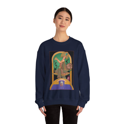 October & Opal, Tourmaline (from the Gem Series) by Sofia Chiostri Heavy Blend™ Crewneck Sweatshirt