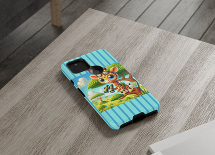 Giraffe Lookout Phone Cases