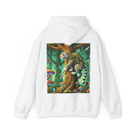 Silent Stripes – Heavy Blend™ Hooded Sweatshirt