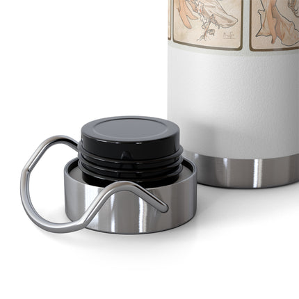 The Seasons by Alphonse Maria Mucha Copper Vacuum Insulated Bottle, 22oz
