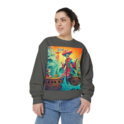 Skeleton Crew of the Misty Seas Unisex Garment-Dyed Sweatshirt
