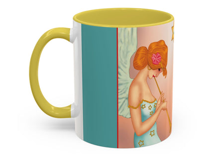 Heavenly Angel Duet Colorful Mugs (11oz, 15oz)