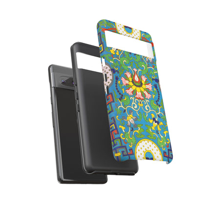 Chinese Floral Illustration by Owen Jones Phone Cases