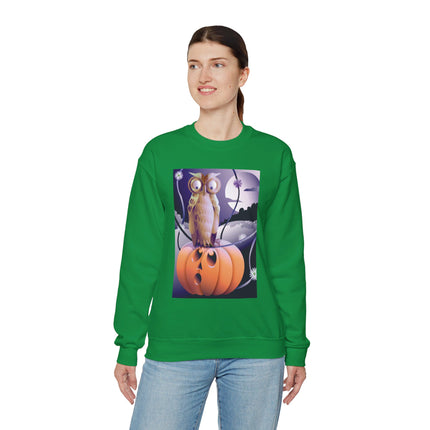 The Startled Pumpkin Unisex Heavy Blend™ Crewneck Sweatshirt