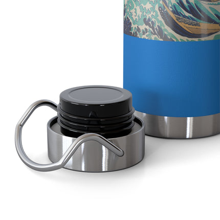 The Great Wave off Kanagawa by Katsushika Hokusai Copper Vacuum Insulated Bottle, 22oz
