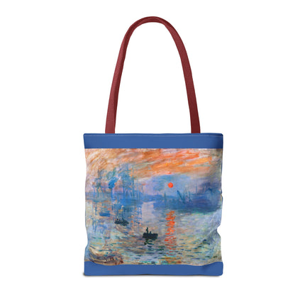 Sunrise by Claude Monet Tote Bag (AOP)