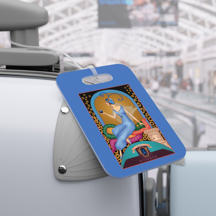September & Sapphire (from the Gem Series) by Sofia Chiostri Luggage Tags